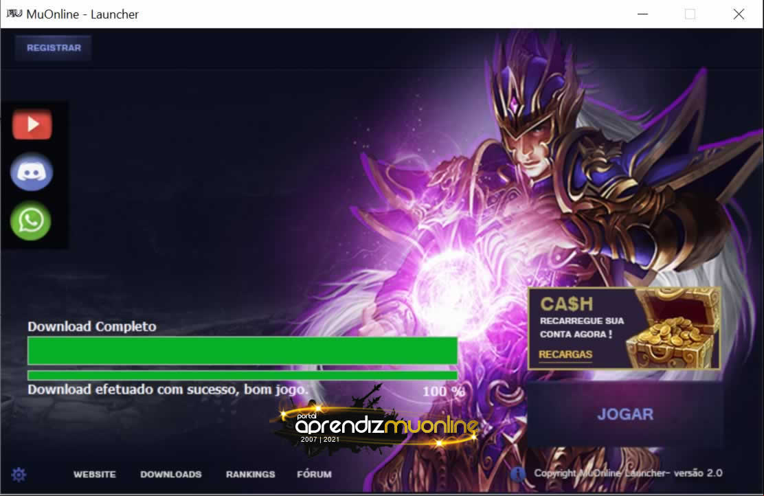 Launcher v2 2021 Cri0 , Baixar Launcher de Mu Online 2021 sem virus, Launcher para servidor de Mu Online ate Season 16 , Como criar servidor de mu online Season 16