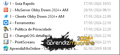 Baixar Mu Server 97D OBBY 2024+UTILITARIOS + InstruÃ§Ãµes + Ferramentas de gerenciamento + Level MAX, Kit Mu Online, como criar servidor de mu online pirata 2024, Mu Server 97D 2024 Especial Full Edition, criar mu online atualizado.