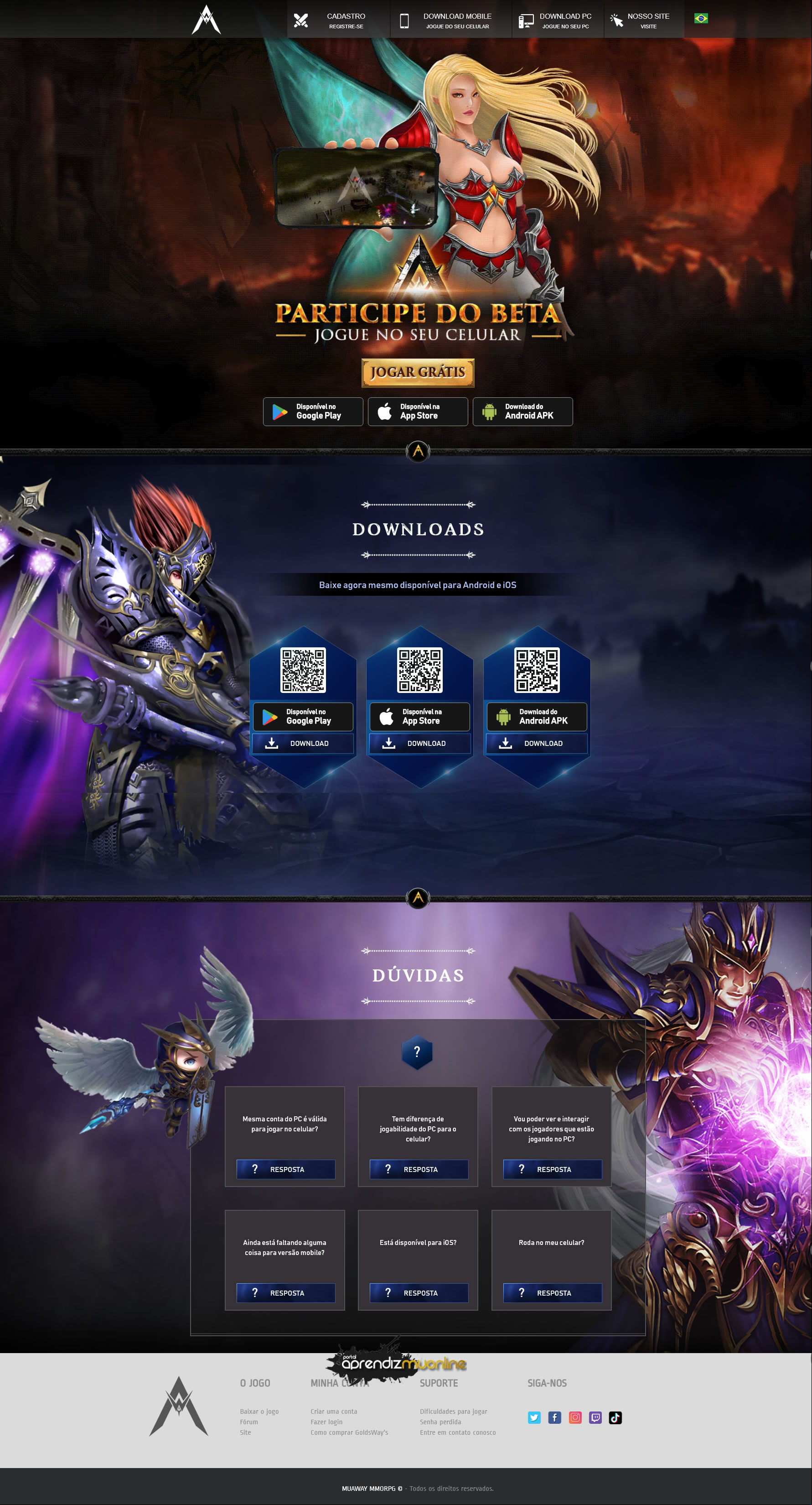 Baixar Intro MuAwaY 2024+Guia Facil, compativel com servidor de mu online Season 19, compativel com servidor mu online mobile, como criar servidor de mu online atualizado . 