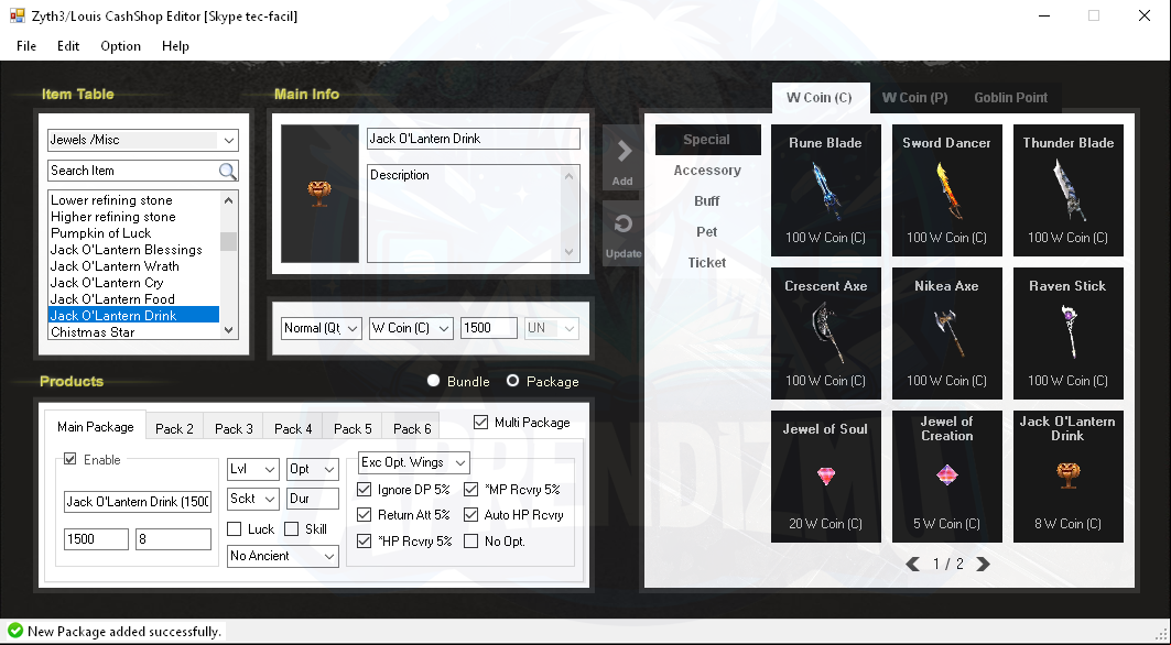 Baixar Software de gerenciamento, Editor CashShop X , Customize o seu servidor de mu online fácil e sem erros em 2024, como criar servidor de mu online pirata atualizado!