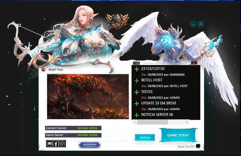Launcher  2024 + para Mu Online, como criar um servidor de mu online prospero em 2024, artigos de mu online free, portal do mu online