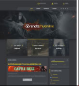 Baixar Web Dark Hero Season 16 Mu Online, Site para Mu Online, web compativel com mu online ate Season 16, web engine template 1.2.0, baixar web para mu online gratis